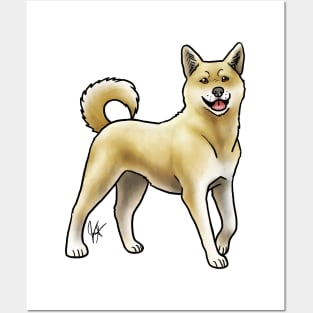 Dog - Korean Jindo - Tan Posters and Art